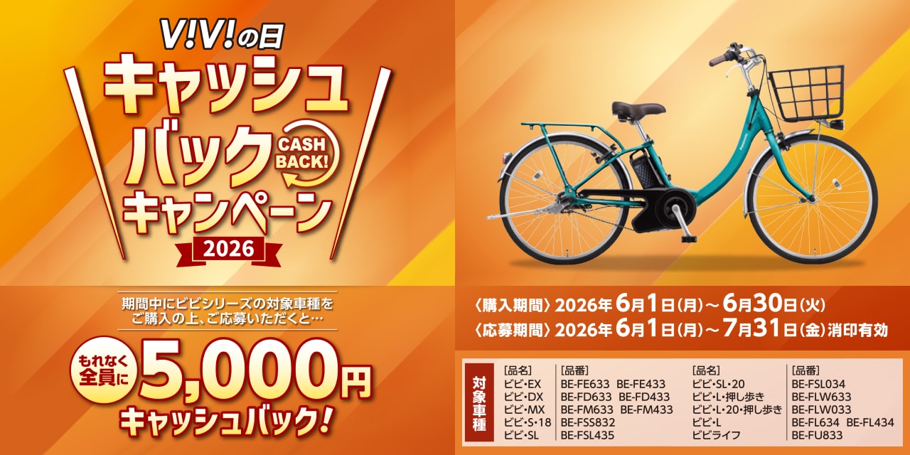 ViViの日5000円キャッシュバックキャンペーン