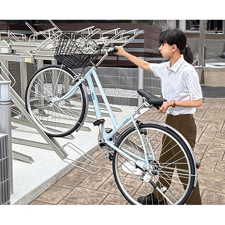 アーカル「AKAP276A」27インチ 6段変速 オートライト シティサイクル