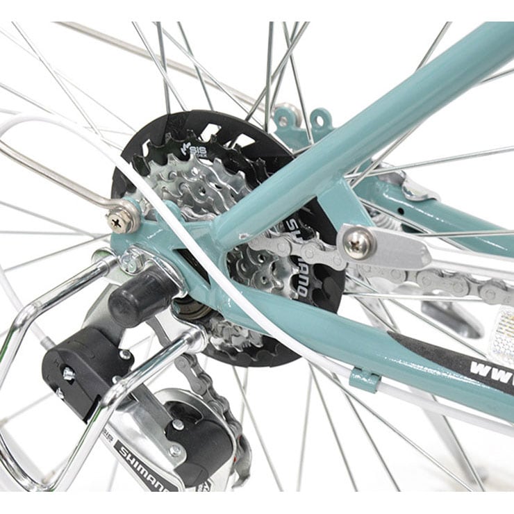 トライアングル MX「TRMX206A」20インチ 6段変速 ミニベロ 自転車 -26