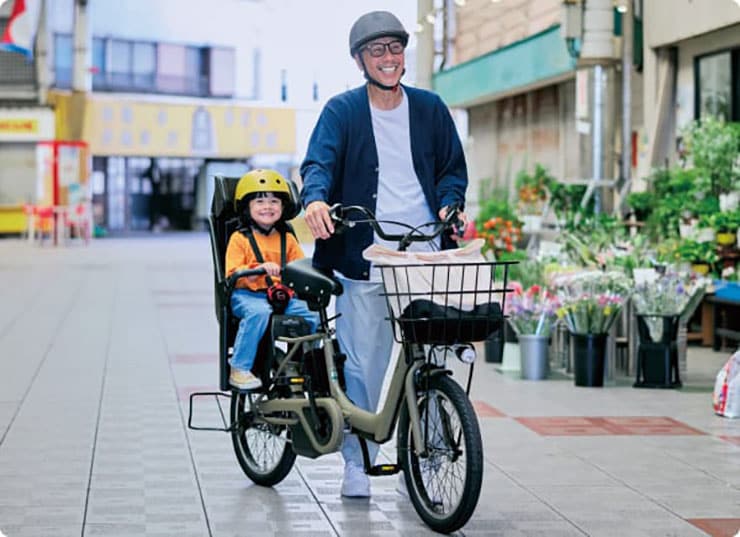 ギュット・クルームR・EX「BE-FRE035」20インチ 3人乗り対応 電動自転車 -26