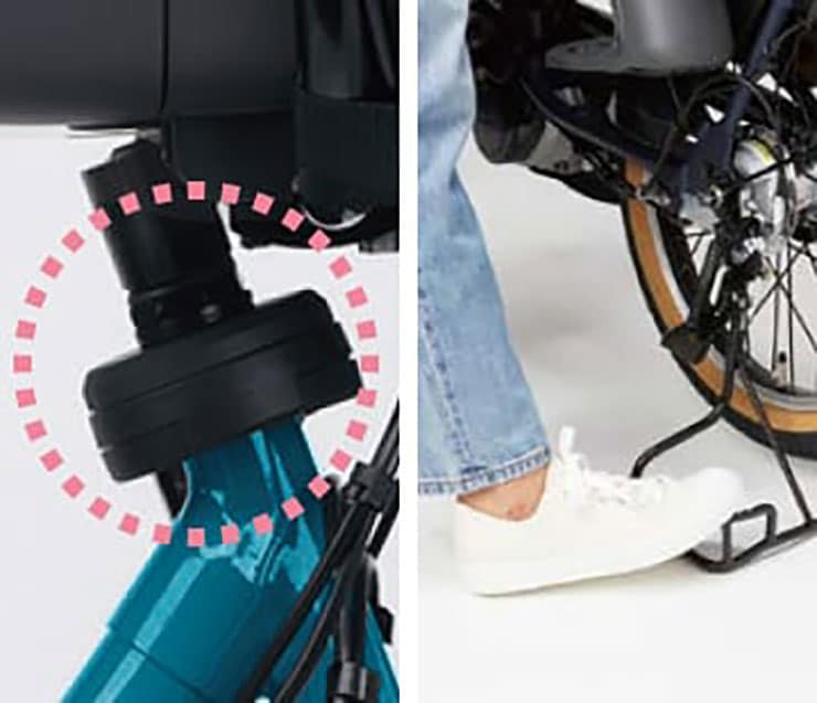 ギュット・アニーズ・DX・押し歩き「BE-FAW032」20インチ 3人乗り対応 電動自転車 -26