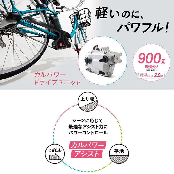 ギュット・クルームR・EX「BE-FRE035」20インチ 3人乗り対応 電動自転車 -26