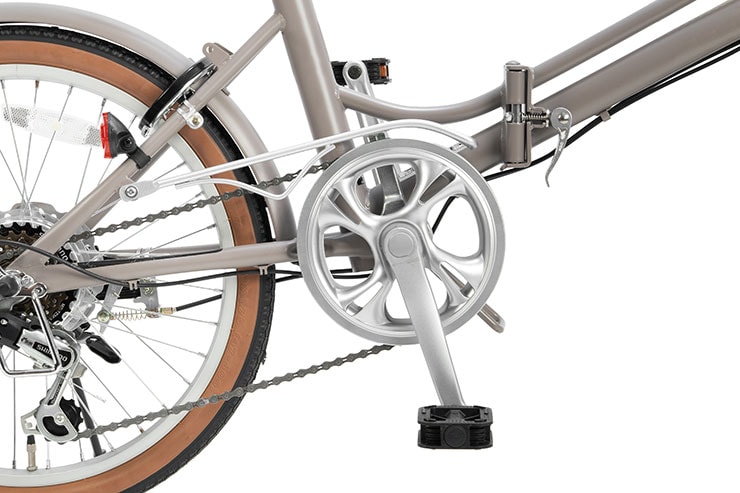 エリーサ FDB206AT- BAA 20インチ 折りたたみ自転車