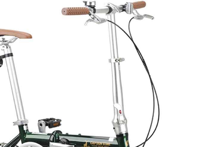 キャプテンスタッグ リライト 14インチ折りたたみ自転車 シルバー eリライト電動AL-FDB141（シルバー） - アウトドア・キャンプ用品