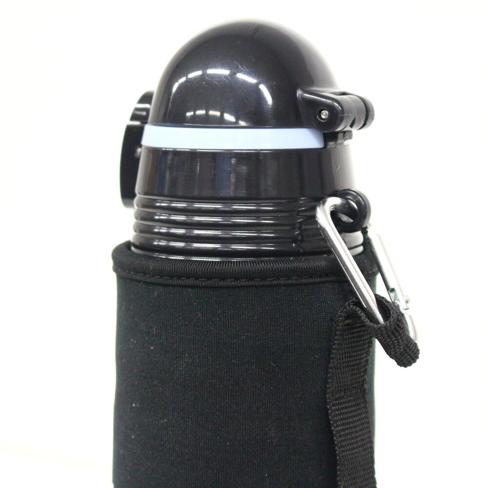 voda ステンレスサイクルボトル500 ポーチ付き 断熱二重構造保冷ボトル 容量:500ml