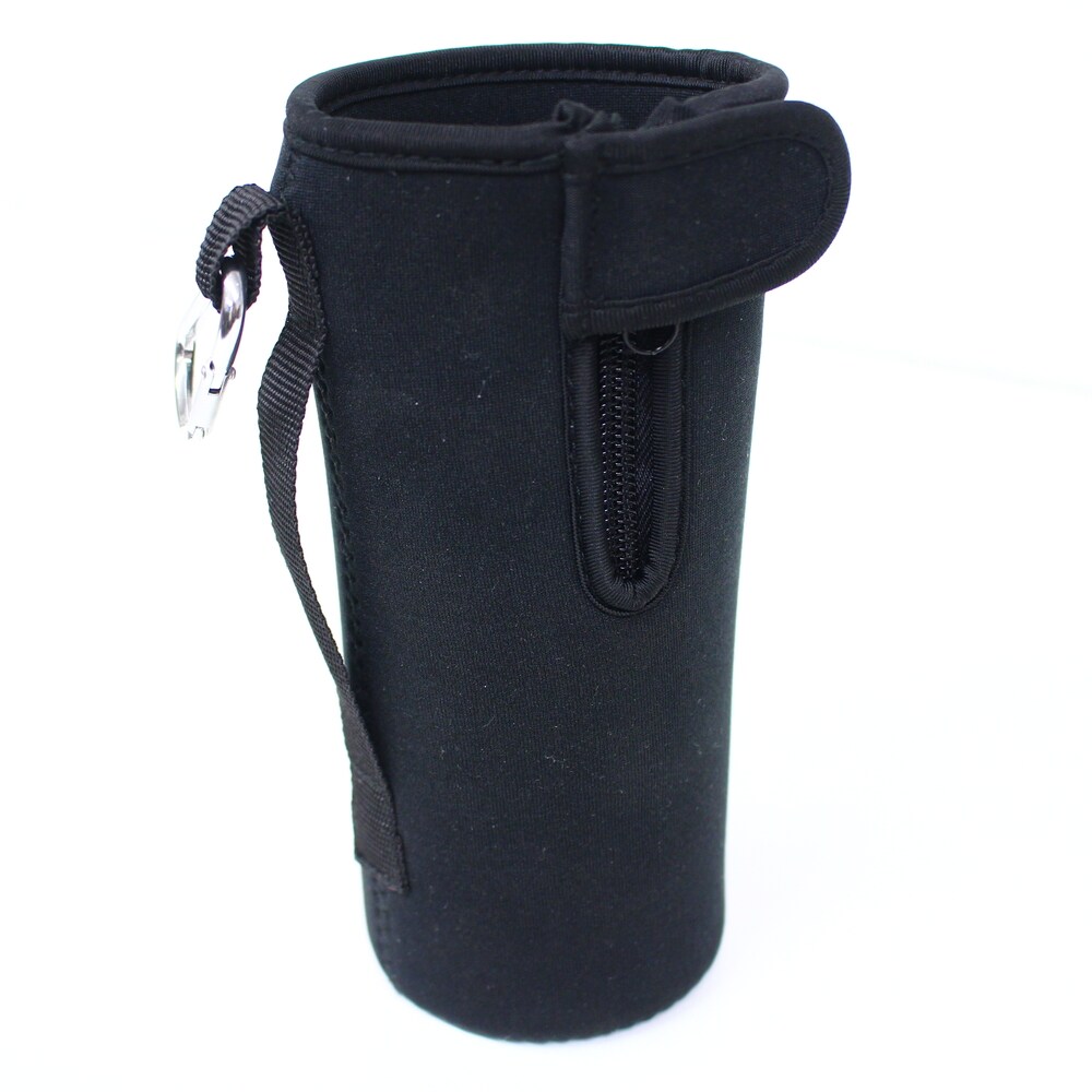 voda ステンレスサイクルボトル500 ポーチ付き 断熱二重構造保冷ボトル 容量:500ml