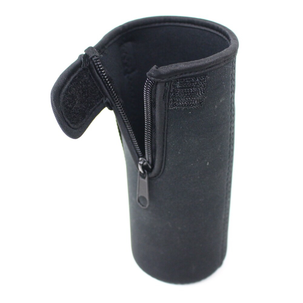 voda ステンレスサイクルボトル500 ポーチ付き 断熱二重構造保冷ボトル 容量:500ml