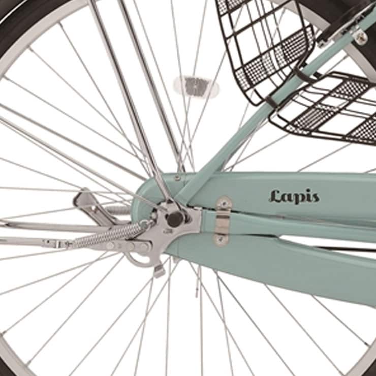 LAPIS[ラピス]26吋 ファミリーサイクル シングル/ライトブルー