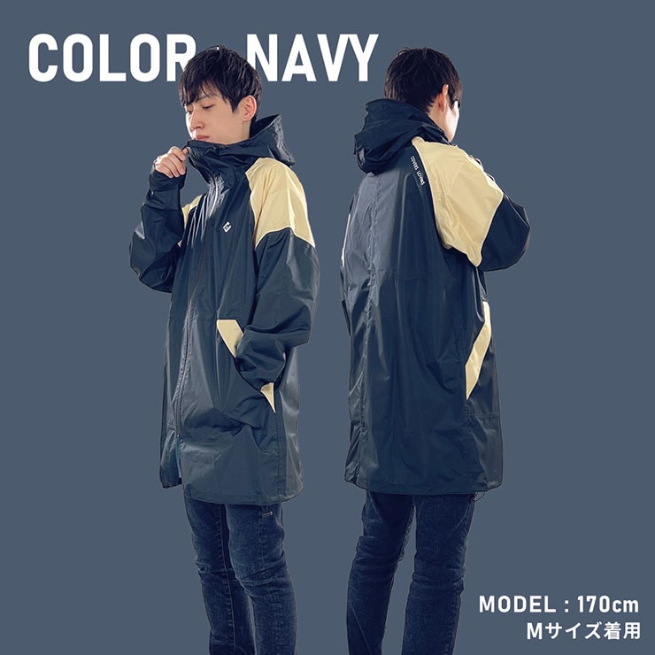 COVERS LOVERS 高性能 透湿防水レインコート メンズ レインウェア
