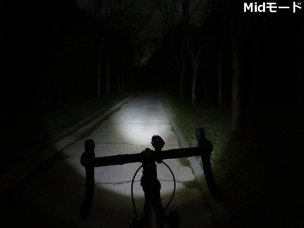 Valo-330 USB充電式フロントライト 明るさ:330ルーメン