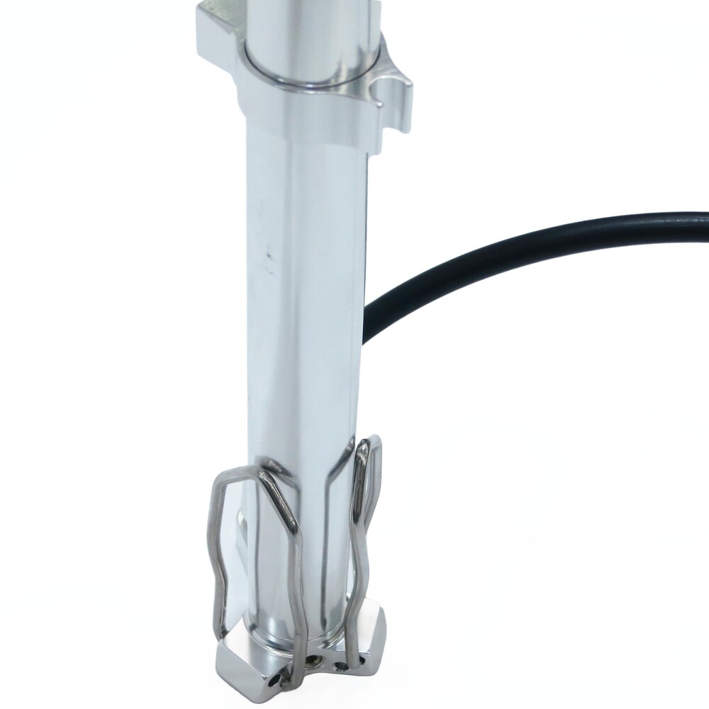 Valo-Travel ライフル型折りたたみ式フロアポンプ 米/仏式バルブ対応 収納ケース付属