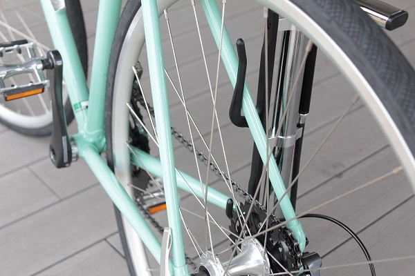 Koti-PS フロアポンプスタンド サイドディスプレイスタンド付きフロアポンプ 米/仏式バルブ対応