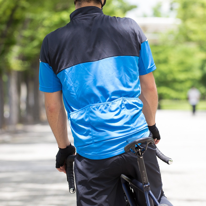 メンズハーフスリーブジャージ -L【IL-TPS】