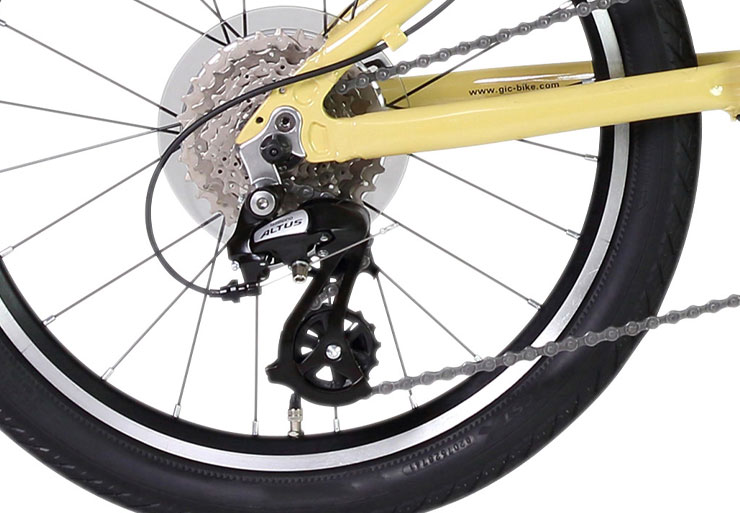 RENAULT GRAVEL11(グラベル11)「AL-FDB208」20インチ 折りたたみ自転車 -26