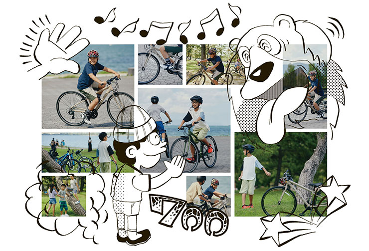 2022 DONKY JR 700（ドンキー ジュニア 700）700C 14段変速 子供用 自転車