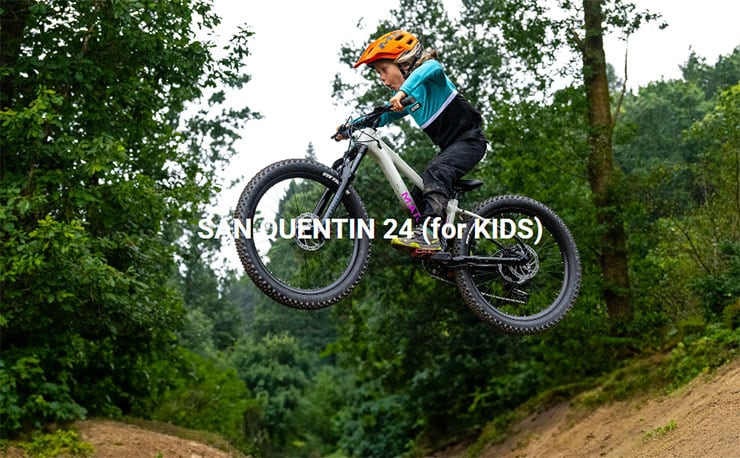 SAN QUENTIN 24（サンクエンティン）24インチ 8段変速 子供用 自転車 -24