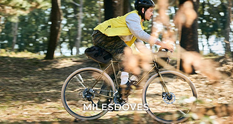 MILESDOVES（マイルスダヴス）クロモリフレーム グラベルロード 自転車 -26