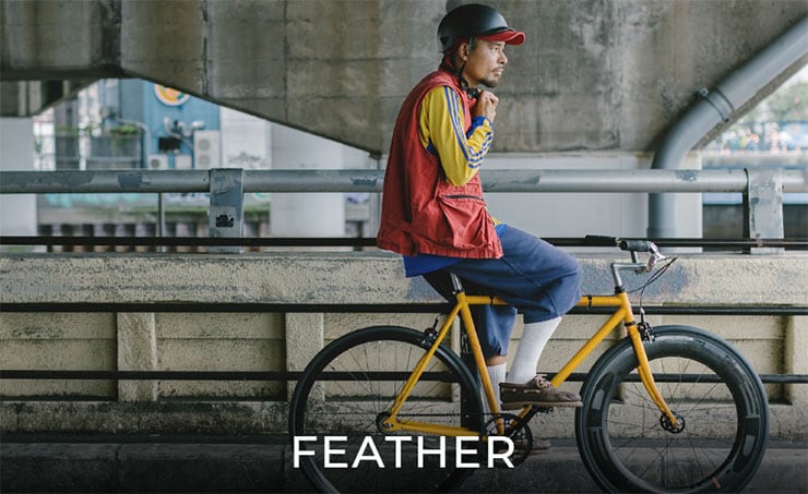 FEATHER（フェザー）700c ピストバイク シングルスピード 自転車 -26