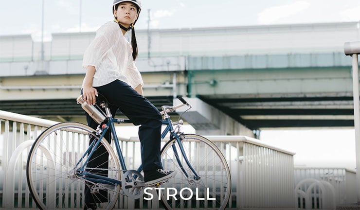 STROLL（ストロール）700c クロモリフレーム クロスバイク シングル