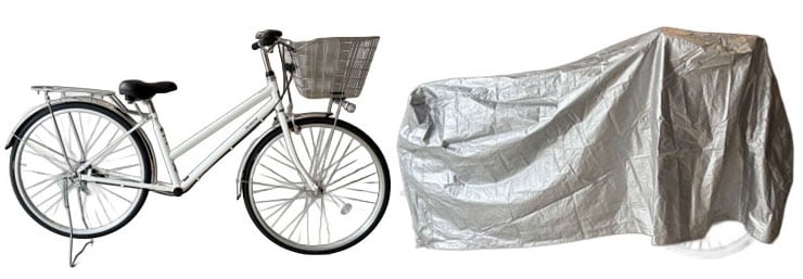 シンプルサイクルカバーM -Q Mサイズ 自転車カバー