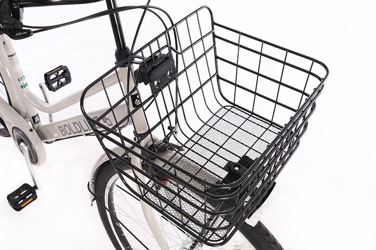 ボールドライン-Q 26インチ 3段変速 オートライト ベルトドライブ シティサイクル ママチャリ 自転車