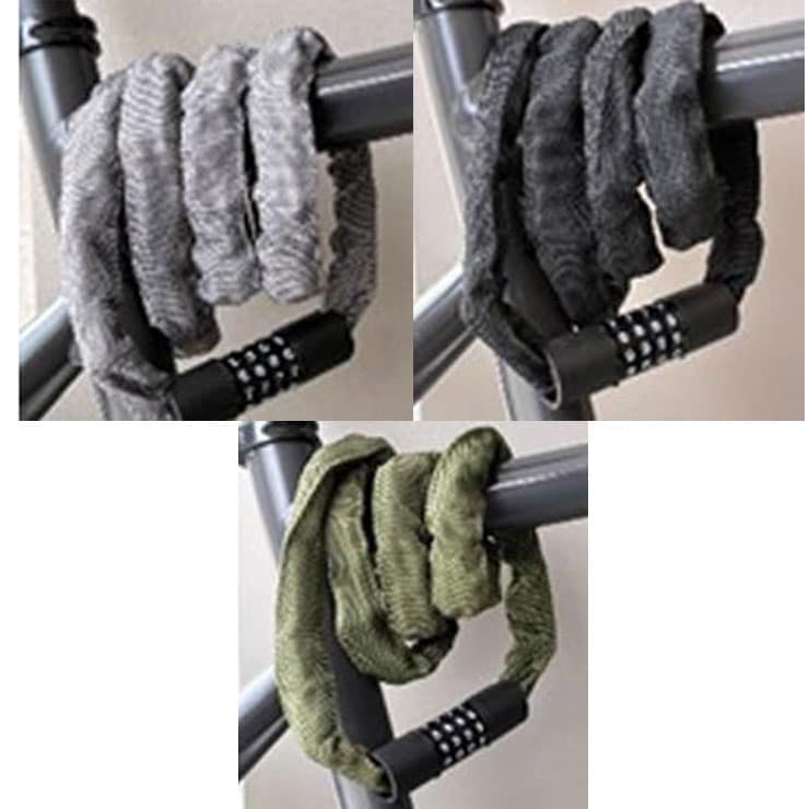 ダイヤルチェーンロック-Q 4x1200mm ワイヤー錠