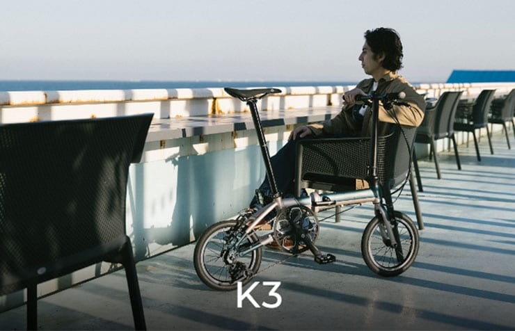 K3 14インチ 折りたたみ自転車 -26