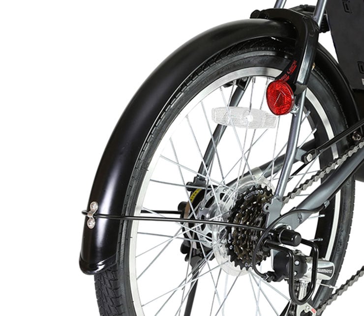 CHESTAR(チェスター)FDB206E 20インチ 外装6段変速 折りたたみ自転車 電動自転車 -26