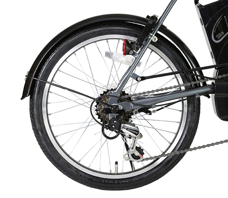 CHESTAR(チェスター)FDB206E 20インチ 外装6段変速 折りたたみ自転車 電動自転車 -26