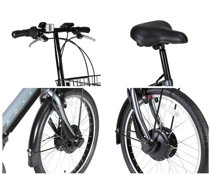 CHESTAR(チェスター)FDB206E 20インチ 外装6段変速 折りたたみ自転車 電動自転車 -26