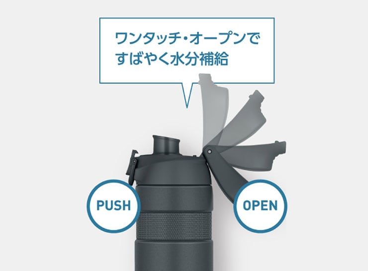 TMS FJP-601 真空断熱スポーツボトル ドリンクボトル