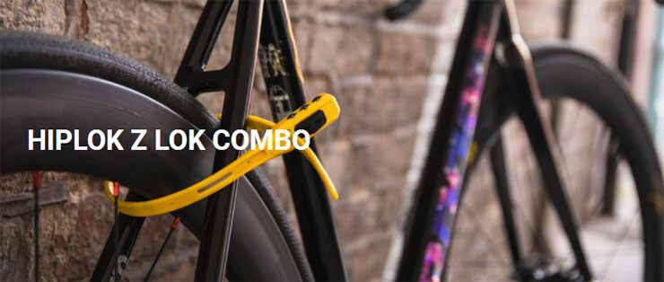 HIPLOK Z LOK COMBO（ヒップロック Z ロック コンボ）ダイヤルロック式ワイヤー錠