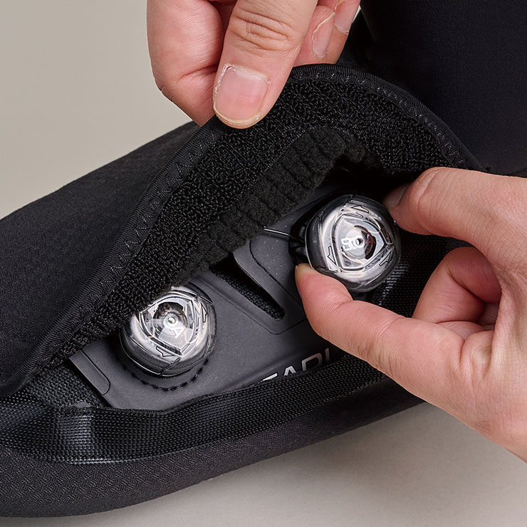 [25w] 7000 プレミアム サミット シューズカバー 想定気温:5度