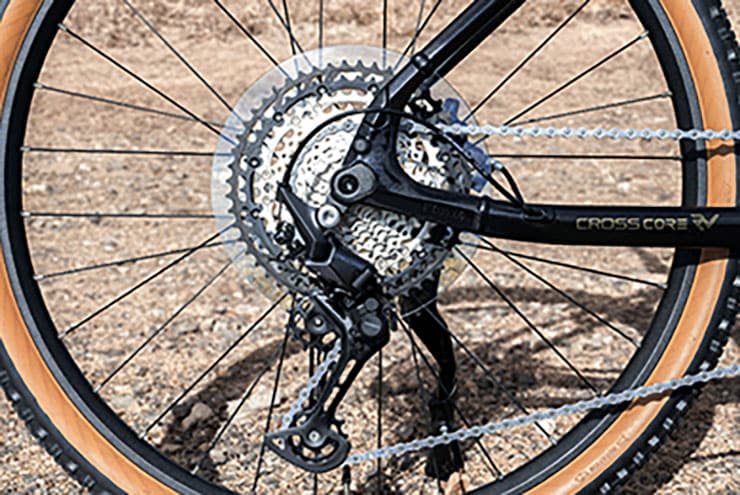 CROSSCORE RV(クロスコア アールブイ)27.5インチ 12段変速 電動自転車 クロスバイク -26