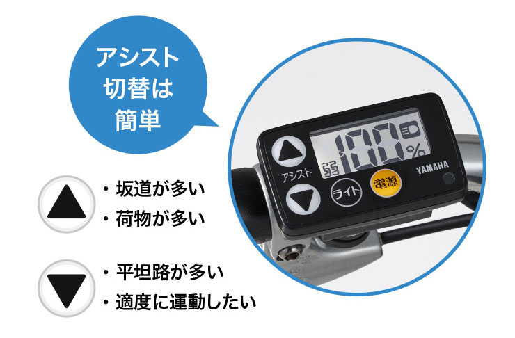 PAS SION-U（パス シオン ユー）「PA20SU」20インチ 電動自転車 -26