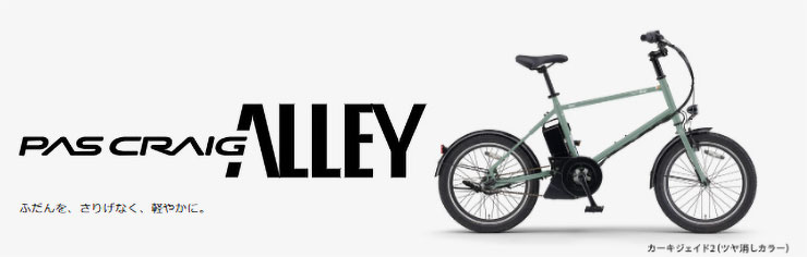 PAS CRAIG ALLEY(パス クレイグ アリー)「PA20CA」20インチ 電動自転車 -26