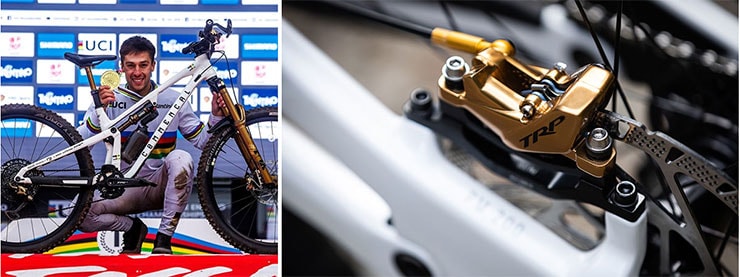 TR EVO PRO EP1.2 lever set ブレーキレバー RH(BK/GD) 右