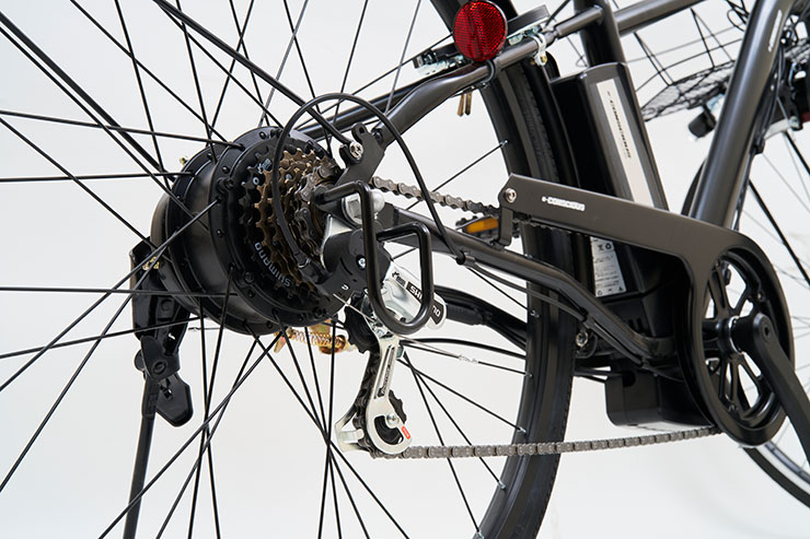 イーコンシャス クロス 700C-R 700C 6段変速 電動自転車 クロスバイク