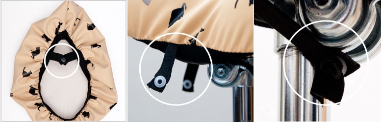 チャリCAP 一般サイズ スヌーピーフレンズBK