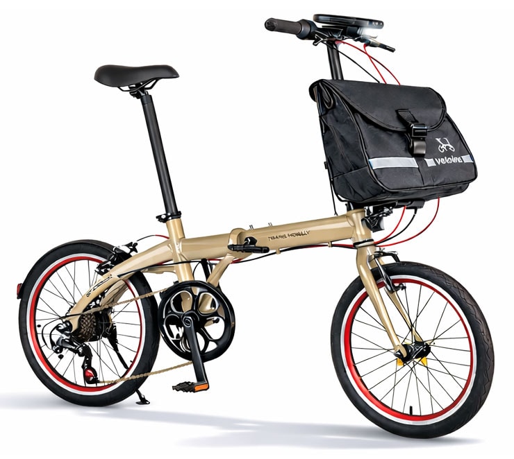 旅にでよう!ツーリングパック(電動)TM NEXT206 20インチ 6段変速 バッグ/ライト付属 折りたたみ自転車 電動自転車