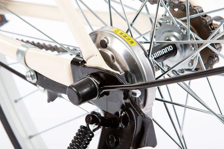 Cream City（クリーム シティ）BAA260-O 26インチ 変速なし ダイナモライト シティサイクル ママチャリ 自転車