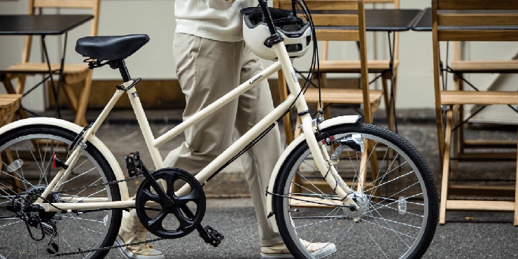 Cream Mini（クリーム ミニ）BAA206-O 20インチ 外装6段変速 ミニベロ 自転車