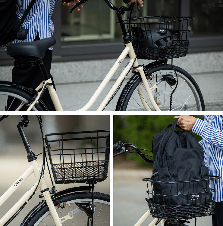 Cream City（クリーム シティ）266HD BAA-O 26インチ 外装6段変速 オートライト シティサイクル ママチャリ 自転車