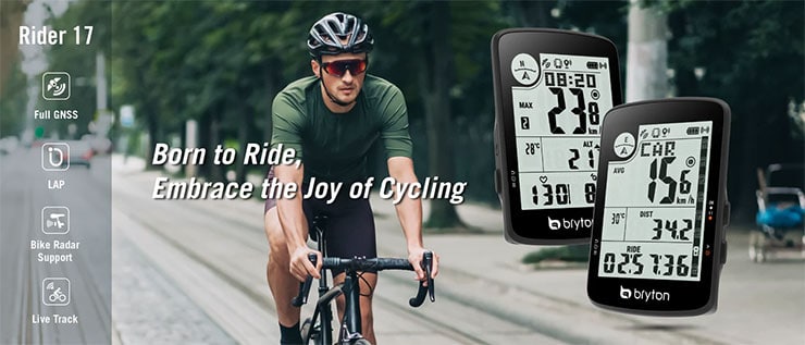 Rider17 E サイクルコンピュータ