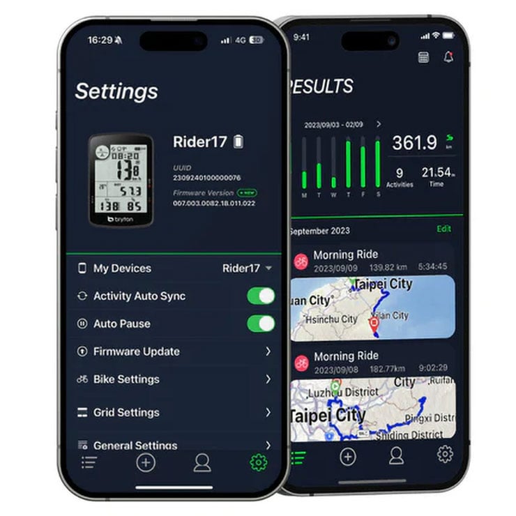 Rider17 E サイクルコンピュータ