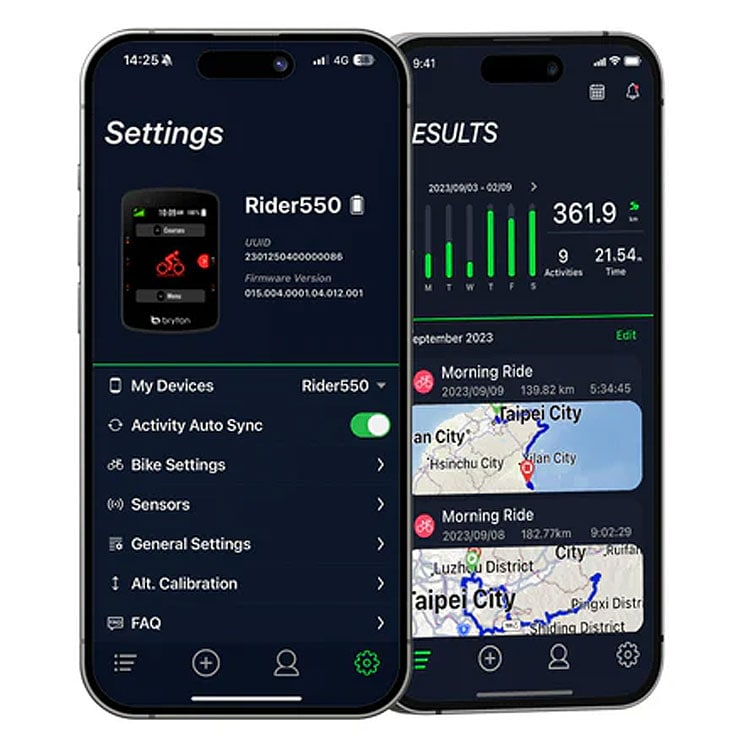 Rider550E サイクルコンピュータ