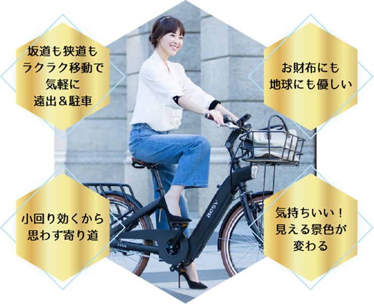 CF1 LENA「YTFRXV」24インチ 電動自転車