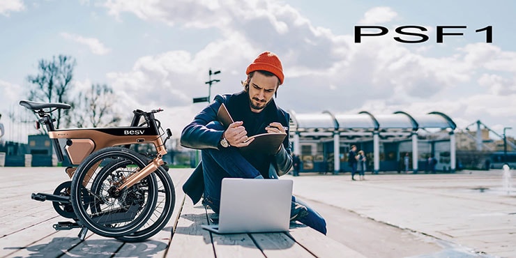 PSF1「YTRT10」20インチ 7段変速 電動自転車 折りたたみ自転車