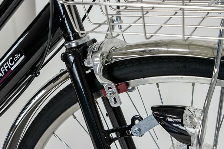 トラフィックシティ273-H 27インチ 3段変速 オートライト シティサイクル ママチャリ 自転車