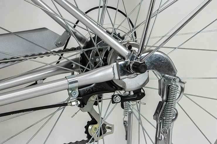 トラフィックホーム276-H 27インチ 6段変速 オートライト シティサイクル ママチャリ 自転車